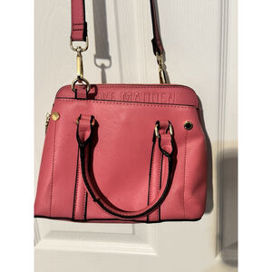 Steve Madden Purse Crossbody Bag in Fushia Pink 8x9 GUC